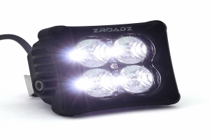 ZROADZ Multi-LED Roof Cross Bar and 2-Pod A-Pillar Complete Light Pod Kit - JL/JT