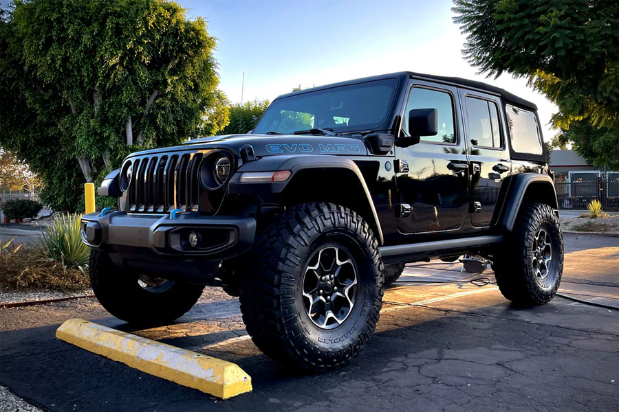 EVO Manufacturing 2.5  Enforcer Lift Kit Stage 1 PLUS w/Bilstein Shocks  - JL 4xe