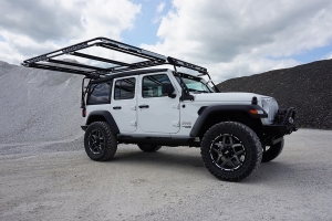 LOD Destroyer Series Sliding Roof Rack Kit - JL/JK 4Dr 