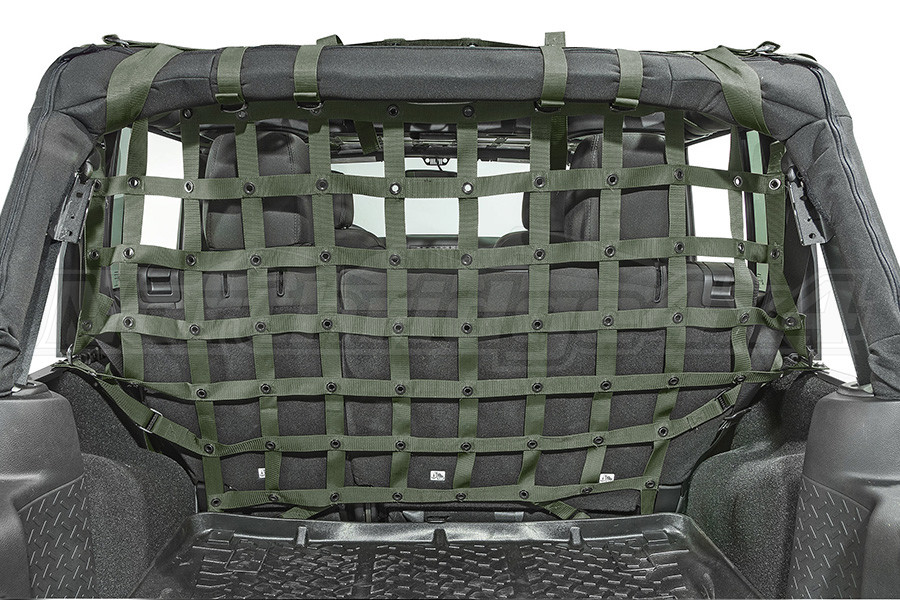 Jeep JK 4DR Dirty Dog 4x4 CargoPet Divider Olive Drab Green Jeep