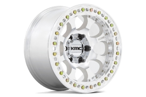 KMC Wheels KM237 Riot Series Beadlock Wheel 17X9 5X5 12mm Offset Machined  - JT/JL/JK