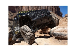 Icon Vehicle Dynamics Pro Recessed Front Bumper with Bar and Tabs - JT/JL