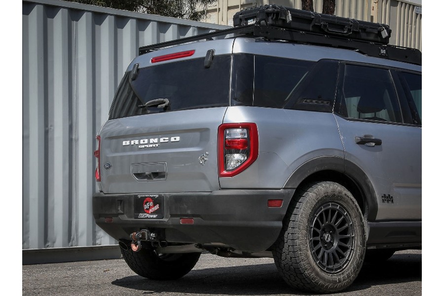 aFe Power Vulcan Series 2.5in Axle-Back Exhaust System - Black - Bronco Sport 2021+