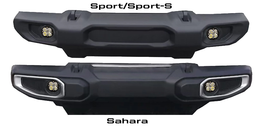 Baja Designs Fog Pocket Kit Squadron-R Pro Series - JT/JL Sahara