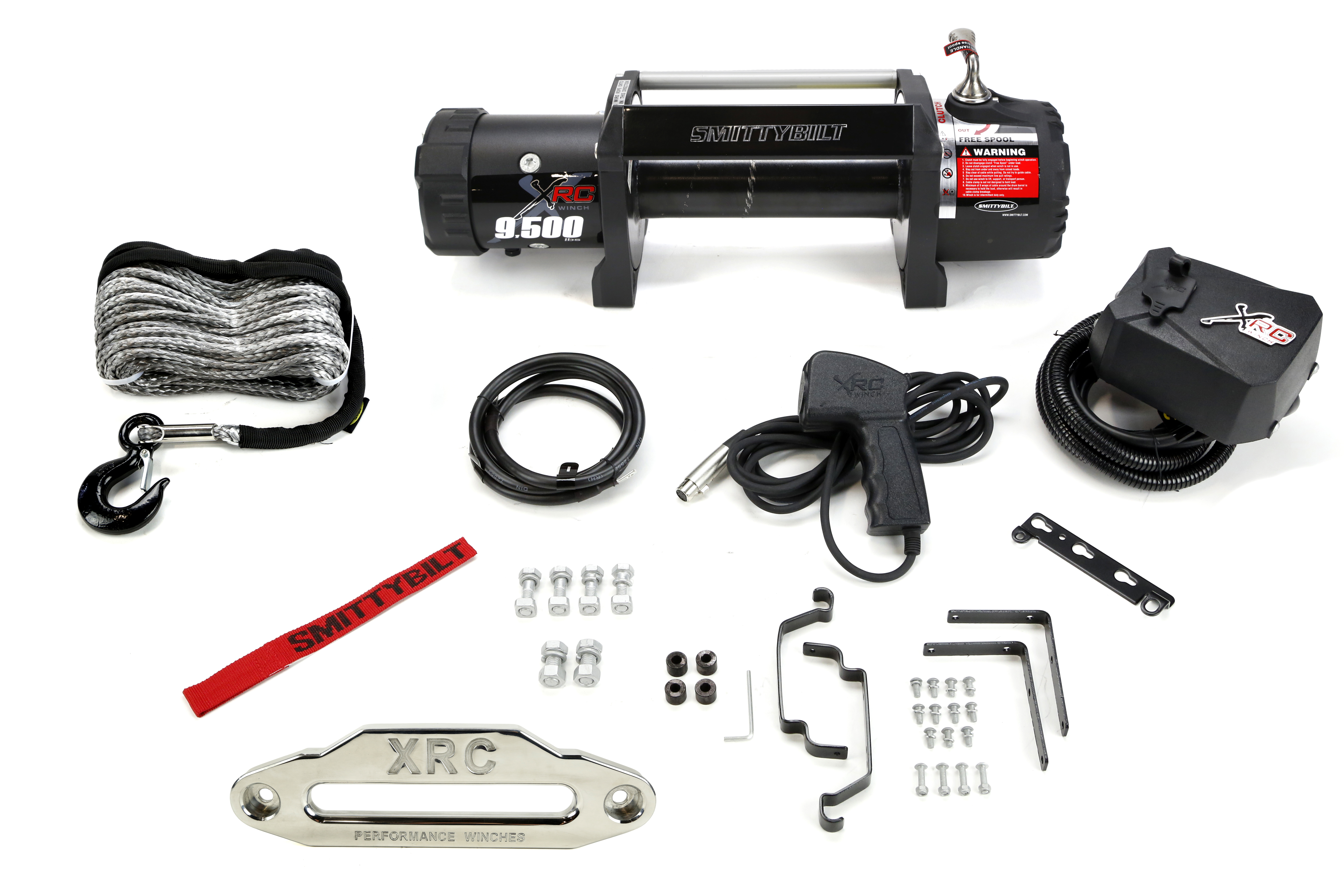 Smittybilt Gen2 XRC-9.5K Winch w/Aluminum Fairlead