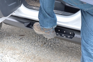 LOD Offroad Destroyer Rock Sliders, Black  - Bronco 4dr 2021+