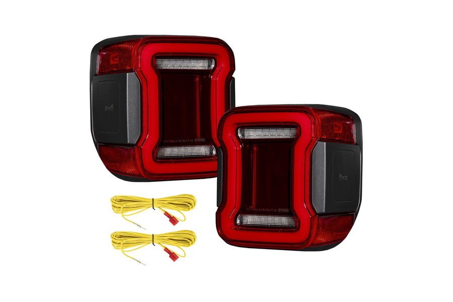 Form Lighting LED Tail Lights, Red - Pair - JT