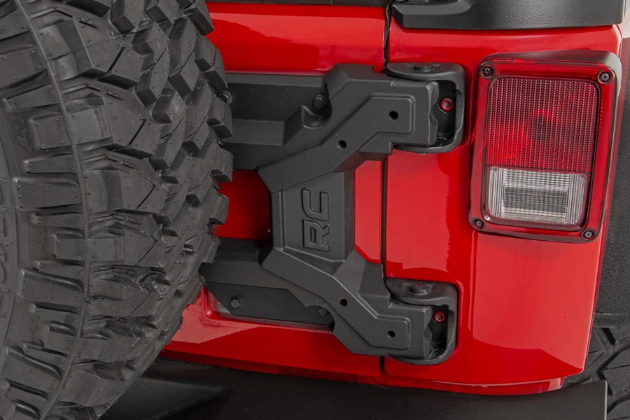 Rough Country HD Hinged Spare Tire Carrier Kit   - JK