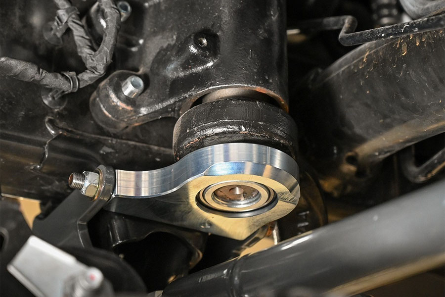 Synergy Manufacturing Front Track Bar & Sector Shaft Brace w/ Bronze Greaseable Bearing - JT 2020-23 / JL 2018-23 