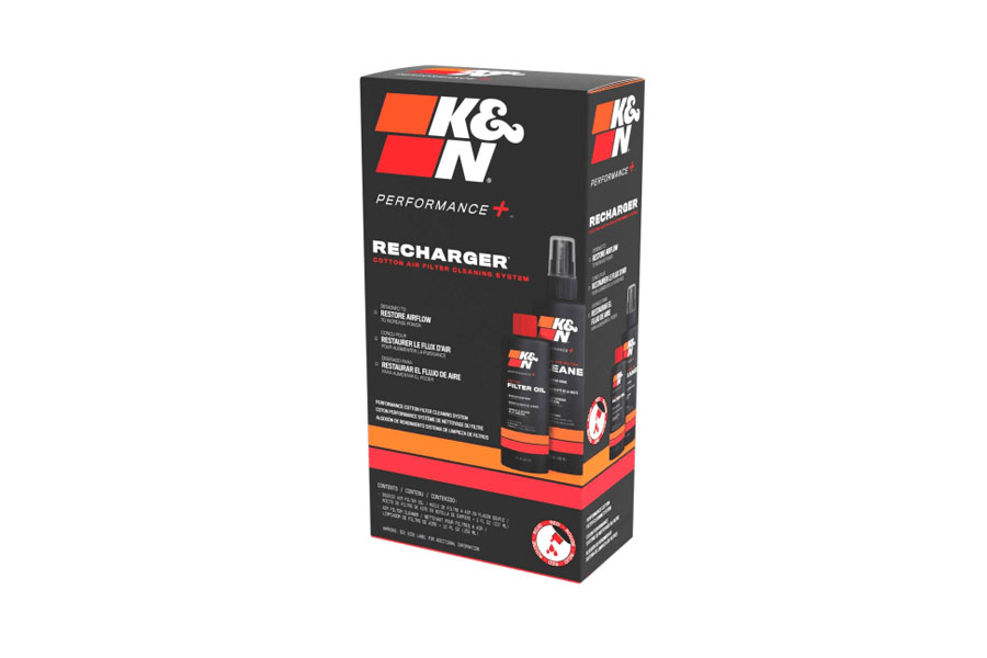 K&N Filters Recharge Air Filter Service Kit - Squeeze Red