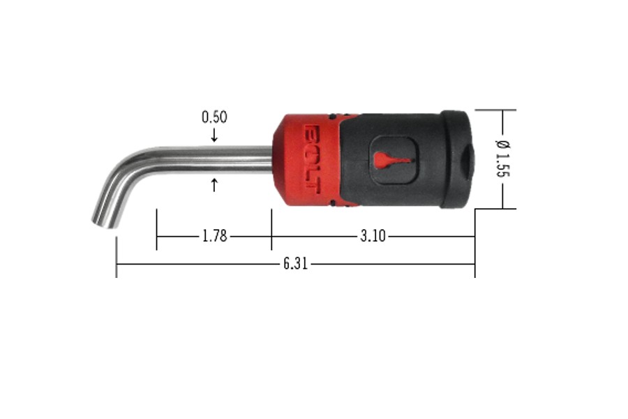 Bolt 12in Receiver Lock Center Cut Jeep | 7032293|Northridge4x4