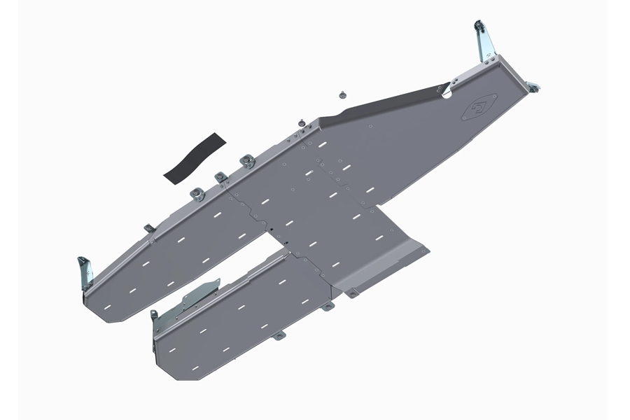 Artec Industries Bellypan Skid Plate w/ Power Pack & Exhaust Skids - JL 4XE