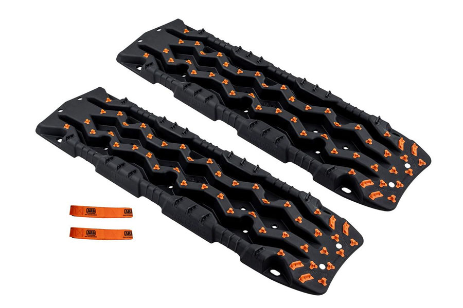 ARB TRED Pro Recovery Boards - Black/Orange, Pair