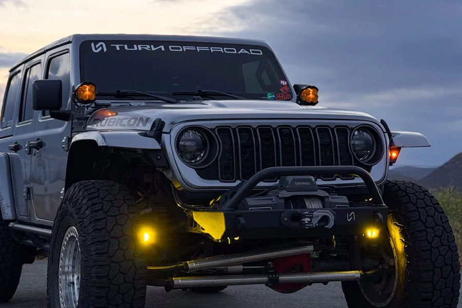 Turn Offroad Stubby Front Bumper - JL/JT