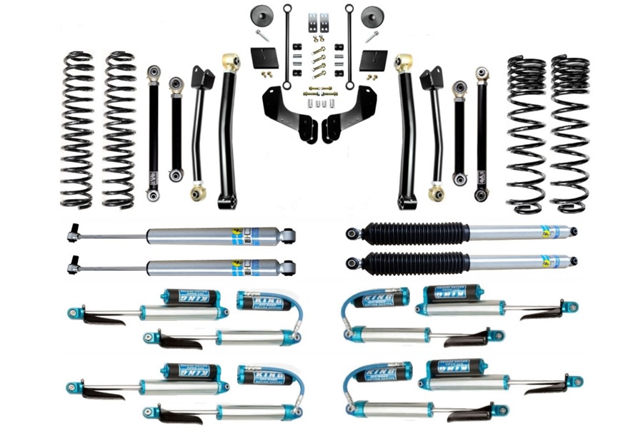 Evo Manufacturing HD 2.5in Enforcer Overland Stage 4 Lift Kit w/ Shock Options - JT