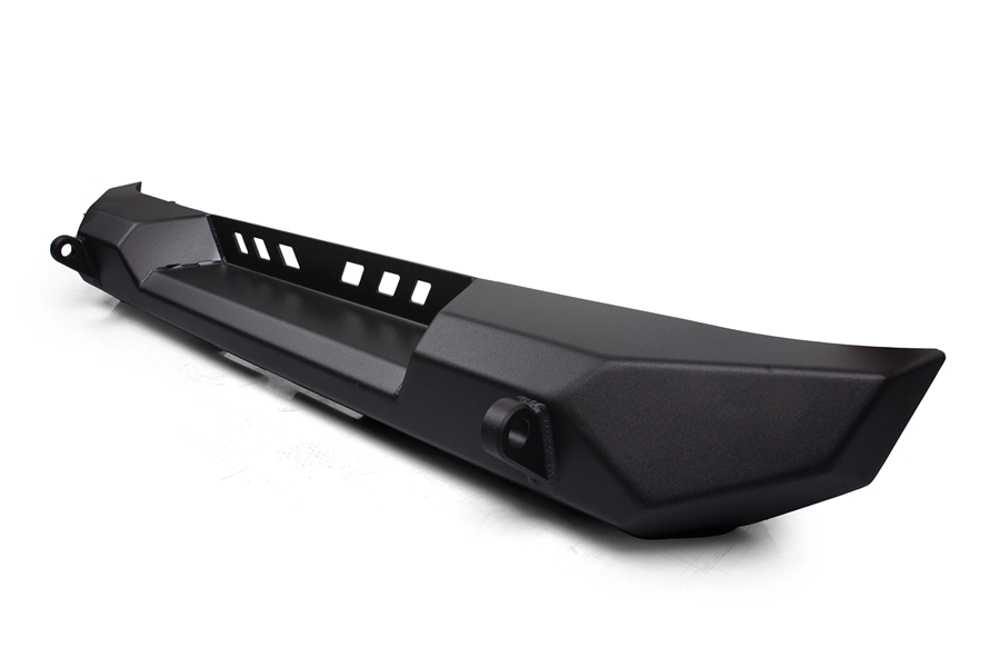 Crawltek Pyro Mid-Width Rear Bumper - Black - JK 