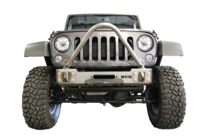 VKS Fab The Shield Front Bumper Stinger - Bare - JK