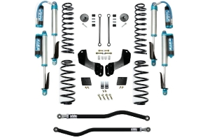 EVO Manufacturing 2.5 Enforcer Overland Lift Kit Stage 1 Plus w/King 2.5 Shocks w/Adjusters  - JL 4xe