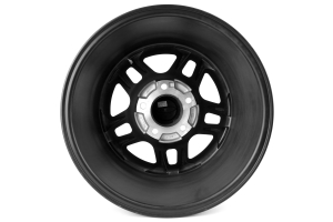 ATX Wheels AX195 Cornice Teflon Coated Wheel Black 17x9 5x5 - JK/JL