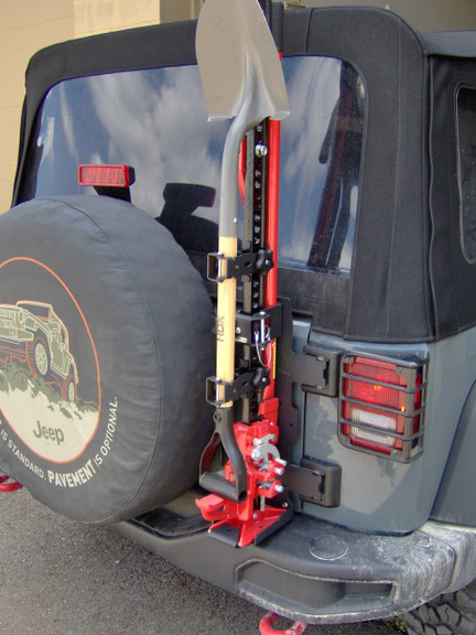 Maximus-3 Modular Tire Carrier Base Package - JK