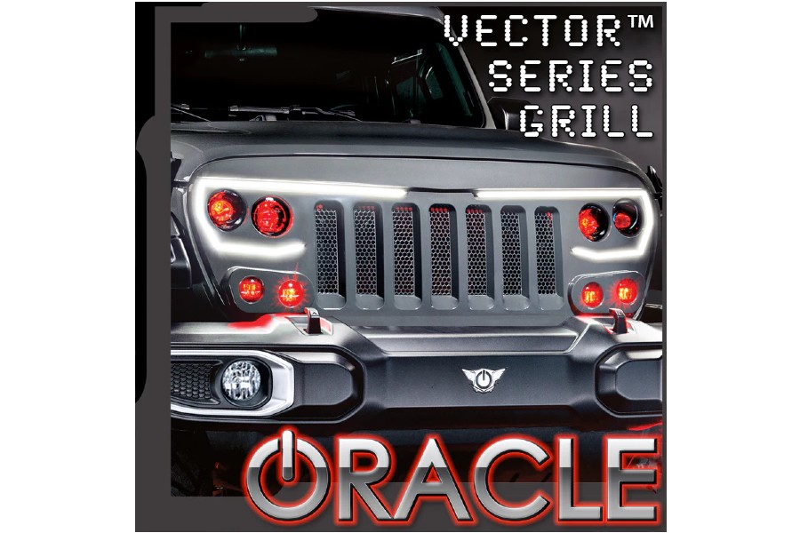 Oracle Lighting Vector Grill Demon Eye ColorSHIFT Projector Conversion Kit - JT/JL