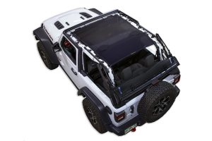 Spiderwebshade JL2D ShadeTop Black - JL 2dr