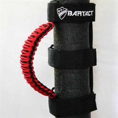 Bartact Paracord Grab Handles Black/Red