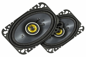 Kicker CS-Series 4x6-inch Coaxial Speakers 