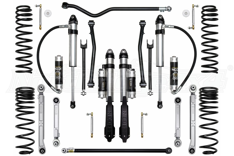 Icon Vehicle Dynamics 2.5in Stage 8 Suspension System Lift Kit - Billet - JT