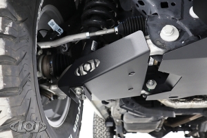 LOD Black Ops Front A-Arm Skid Plates, Pair - Black - Bronco 2021+
