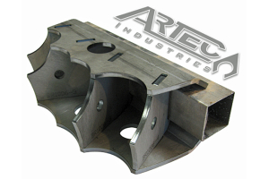 Artec Industries Large 4-link Xmember Bracket - 2in square tube