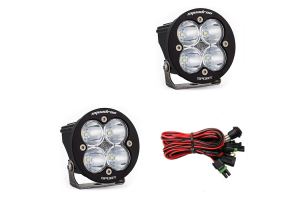 Baja Designs Squadron-R Sport Spot LED Lights, Pair 