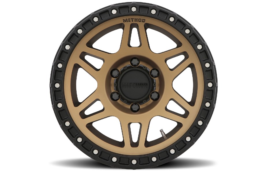 Method Race Wheels 312 Series Wheel 17x9 6x5.5 12mm Offset Bronze Matte Black Lip - Bronco 2021+