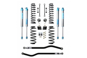 EVO Manufacturing 2.5in Enforcer PLUS Stage 1 Lift Kit w/ King 2.0 Shocks - JL 4Dr