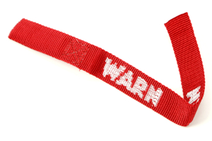 Warn Hook Strap Red