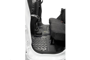 Bestop Rear Floor Mats, Black - JL 2Dr