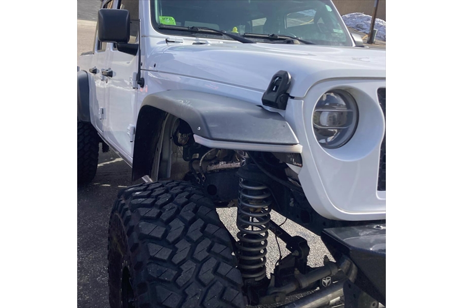 Quake LED Fender DRL Slim Chop Kit - JT/JL Sahara/Overland Only