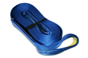 Bulldog Winch Recovery Strap - 4in x 30ft - 13300lb WLL