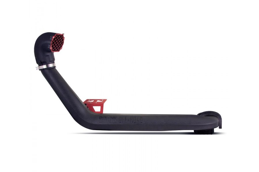 Borne Off-Road Snorkel, Micro-Wrinkle Red - JL/JT
