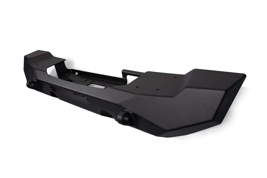 Crawltek Pyro Mid-Width Front Bumper - Black - JK 