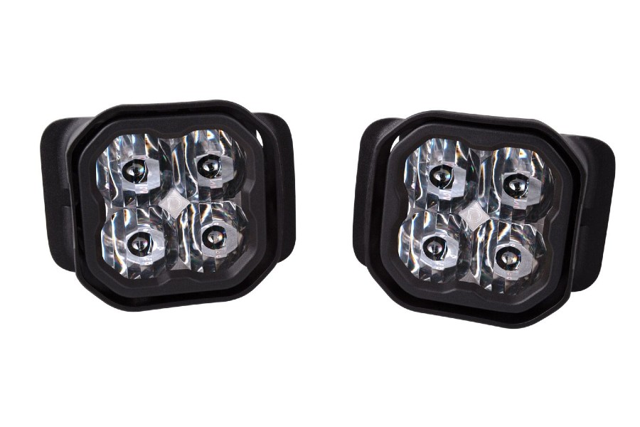 Diode Dynamics Stage Series 3in SAE/DOT Type AS Fog Light Kit - Bronco 2021+