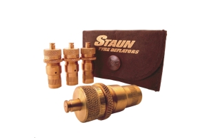 Coyote Staun Tire Deflators 1-10 psi, Set of 4
