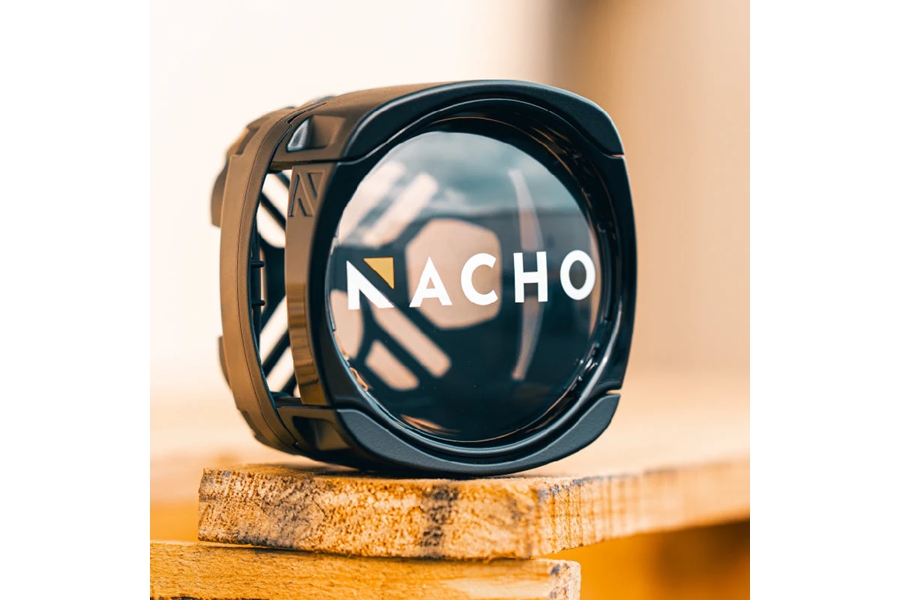 Nacho Offroad Technology Quatro Lens Cover, Smoke - Pair