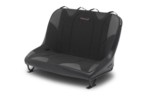 MasterCraft Rubicon Dirtsport Bench Seat w/o Headrests Black / Black - JK 4dr 2007-12