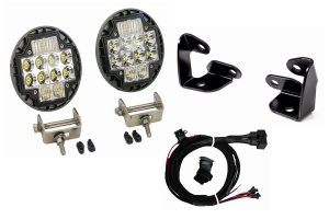 Grimm Offroad A-Pillar Mount w/ TM512 Lights Kit - JK