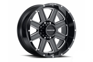 Raceline 940M Hostage Wheel, 17x9 5x5 - Gloss Black - JT/JL/JK