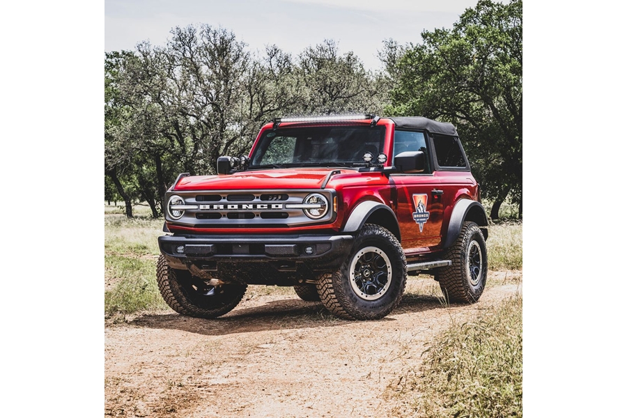 Rigid Industries 360-Series PRO SAE Fog Light Kit - White - Bronco 2021+