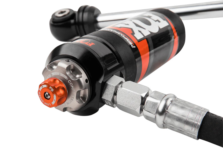 Fox Elite Series 2.5 Reservoir Shock Front 3.5-4 Lift, Pair - JT/JL