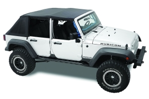 Bestop Sprint Top Frameless Soft Top, Black Diamond  - JK 4Dr 2007-09