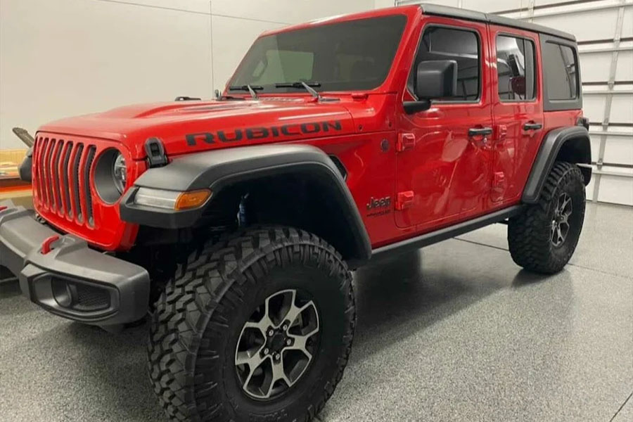 EVO Manufacturing 2.5in Enforcer Overland Stage 4 PLUS Lift Kit w/ Bilstein Shocks - JL Diesel 